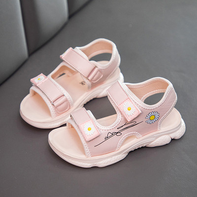 Sandale pentru copii cu velcro pentru fete