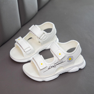 Sandale pentru copii cu velcro pentru fete