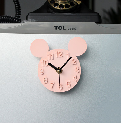 Ceas decorativ cu carlig magnetic potrivit pentru frigider