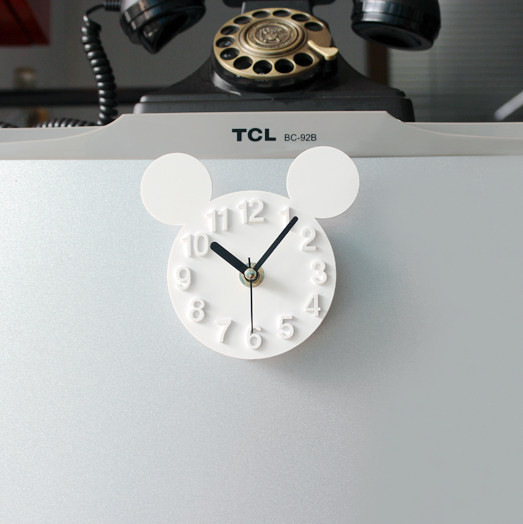 Ceas decorativ cu carlig magnetic potrivit pentru frigider