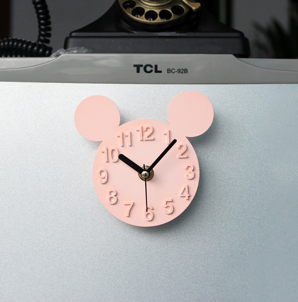 Ceas decorativ cu carlig magnetic potrivit pentru frigider