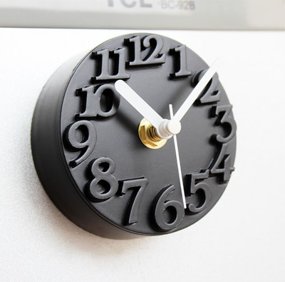 Μοντέρνο μίνι διακοσμητικό ρολόι με μαγνητικό γάντζο
