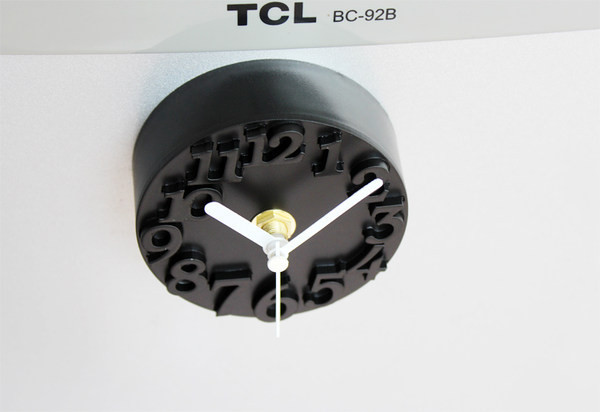 Mini ceas decorativ modern cu cârlig magnetic potrivit pentru frigider