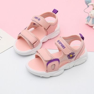 Παιδικά σανδάλια για κορίτσια με velcro