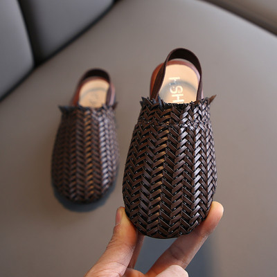 Sandale casual pentru copii cu elastic pentru fete