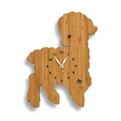 Κομψό ξύλινο διακοσμητικό ρολόι