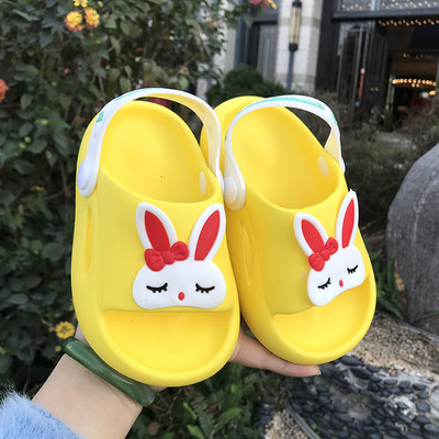 Sandale de cauciuc cu crocodil pentru copii