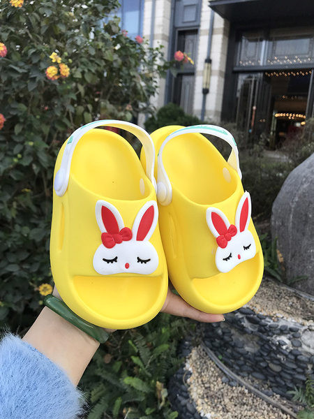 Sandale de cauciuc cu crocodil pentru copii