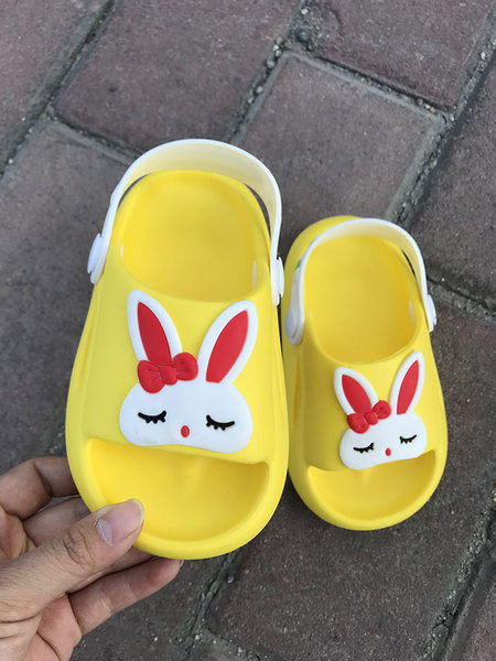 Sandale de cauciuc cu crocodil pentru copii