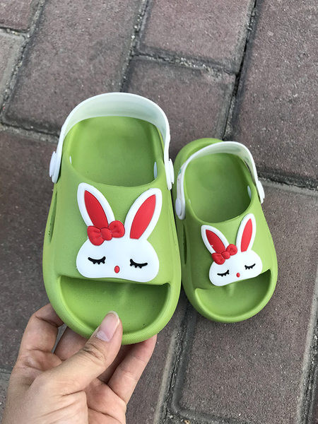 Sandale de cauciuc cu crocodil pentru copii