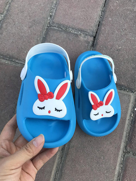 Sandale de cauciuc cu crocodil pentru copii