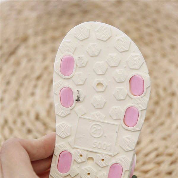 Model nou de sandale de cauciuc pentru fete cu talpa plate pentru copii