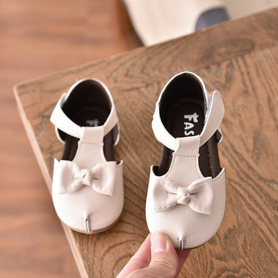 Sandale pentru copii pentru fete cu panglică