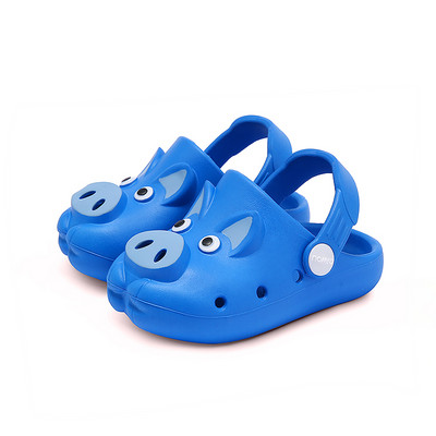 Sandale de cauciuc pentru baieti si fete in forma de porc