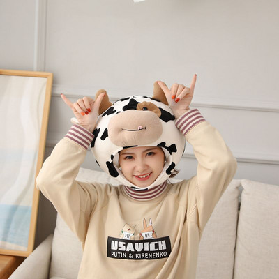 Pălărie distractivă de pluș pentru femei - broască, crab, iepure, căprioară