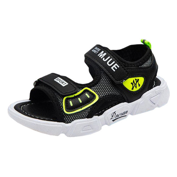 Sandale textile cu autocolante pentru fete si baieti