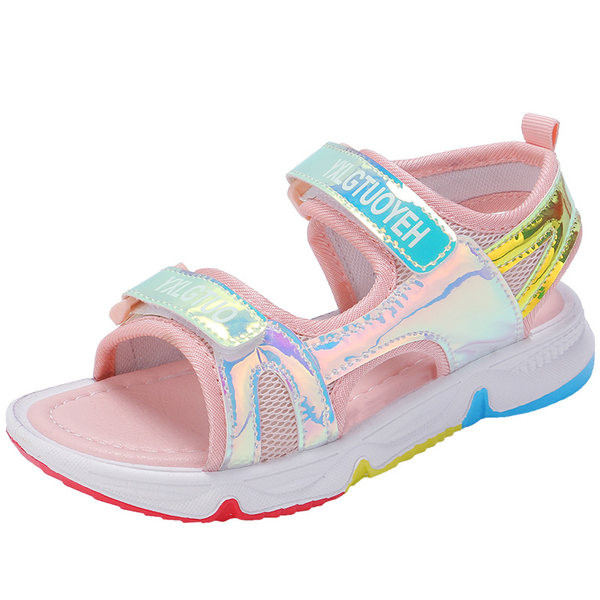 Sandale pentru copii cu talpă moale și inscripții