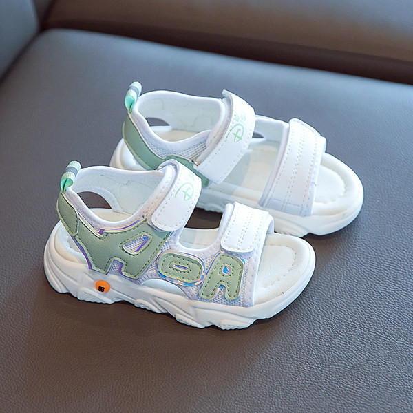 Sandale casual pentru copii cu velcro si talpa moale