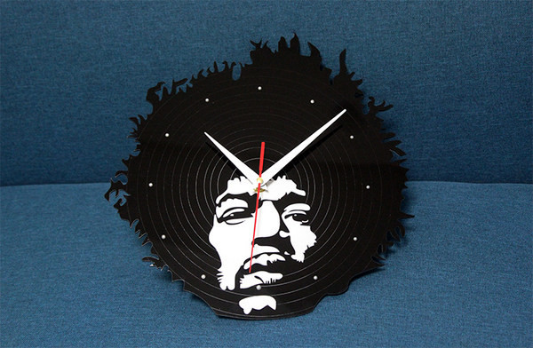 Ceas de perete elegant din vinil