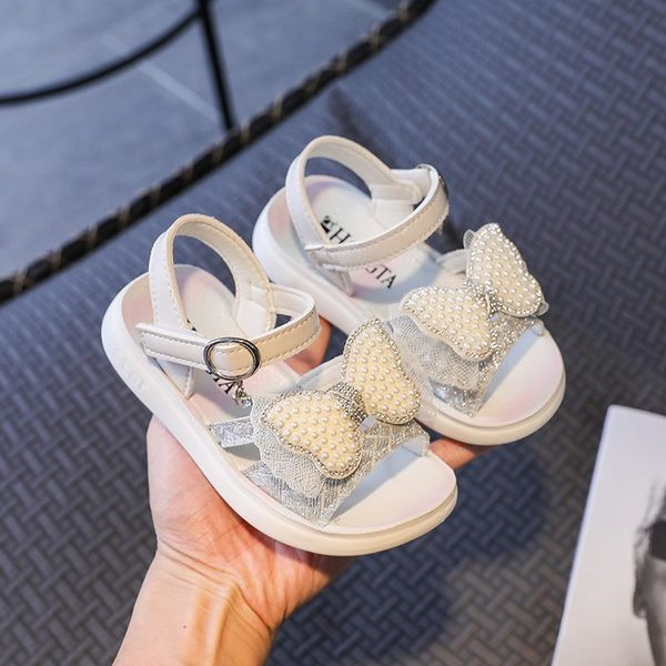 Model nou de sandale pentru copii cu perle pentru fete - mai multe modele