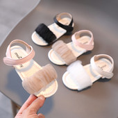 Sandale moderne pentru copii cu tul pentru fete