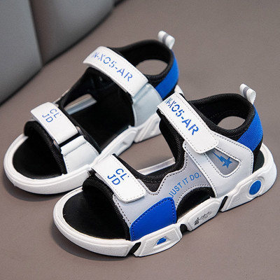 Model nou de sandale textile de vara cu autocolante