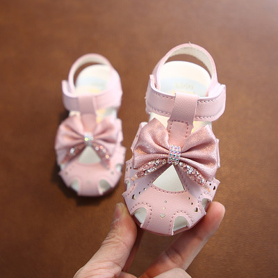 Model nou de sandale bebelusi pentru fete cu panglica - mai multe modele