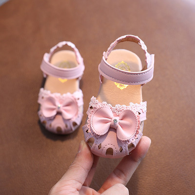 Model nou de sandale bebelusi pentru fete cu panglica - mai multe modele