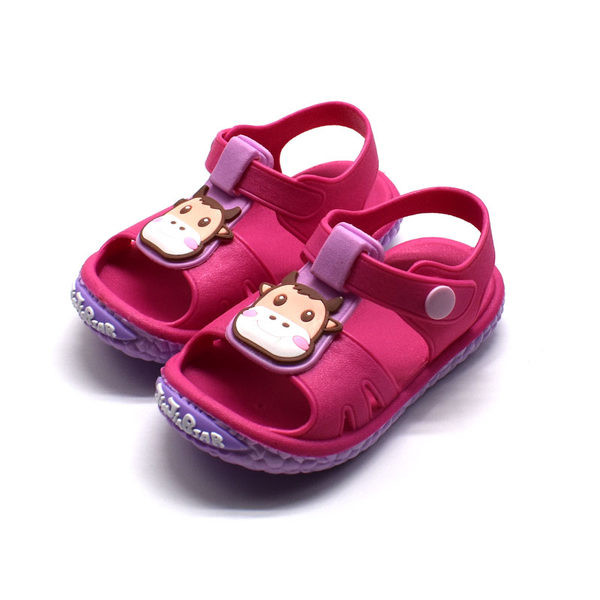 Гумени бебешки сандали с 3D елемент