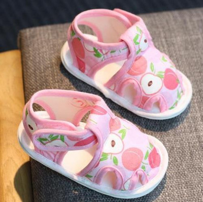 Pantofi bebelusi pentru fete si baieti cu autocolante