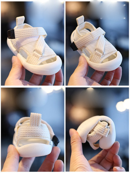 Model nou de sandale de vara bebelusi cu autocolante - potrivite pentru fete si baieti