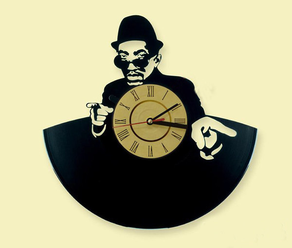 Ceas de perete rotund din vinil