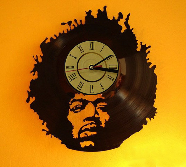 Ceas de perete din vinil actual