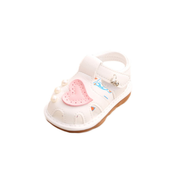 Sandale pentru bebeluși cu autocolant - mai multe modele