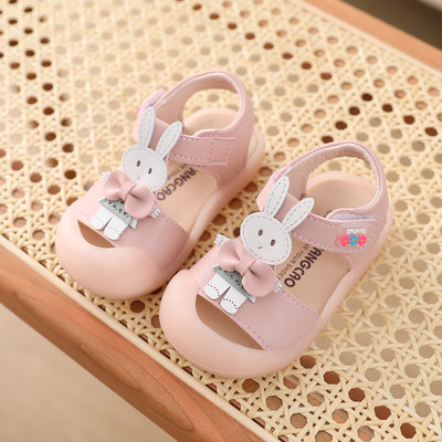 Бебешки сандали от еко кожа с 3D декорация