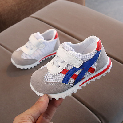 Tenisi casual pentru bebelusi cu plase - potriviti pentru fete si baieti