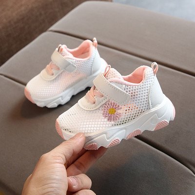 Tenisi casual pentru bebelusi cu plase - potriviti pentru fete si baieti