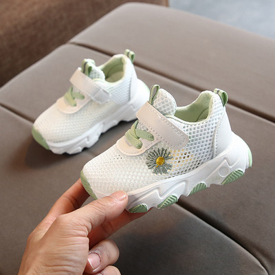 Tenisi casual pentru bebelusi cu plase - potriviti pentru fete si baieti