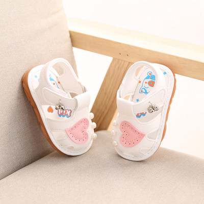 Sandale de vara pentru bebelusi din piele ecologica