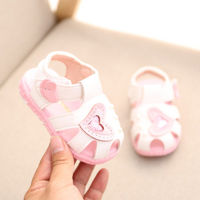 Sandale de vara pentru bebelusi din piele ecologica