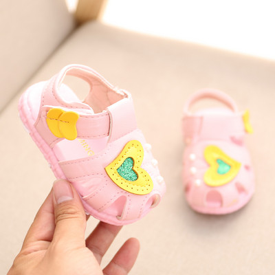 Sandale de vara pentru bebelusi din piele ecologica