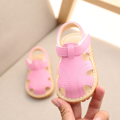 Sandale de vara pentru bebelusi din piele ecologica