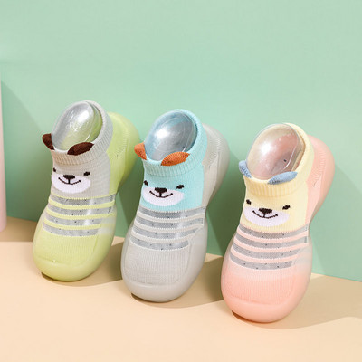 Бебешки обувки тип чорап за момичета и момчета - два модела