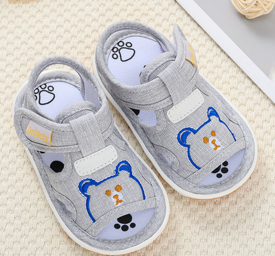 Sandale textile pentru bebelusi - diferite modele