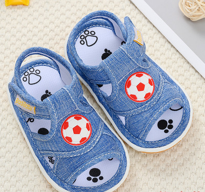 Sandale textile pentru bebelusi - diferite modele