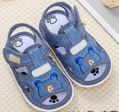 Sandale textile pentru bebelusi - diferite modele