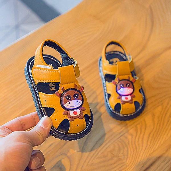 Летни бебешки сандали от еко кожа за момичета и момчета