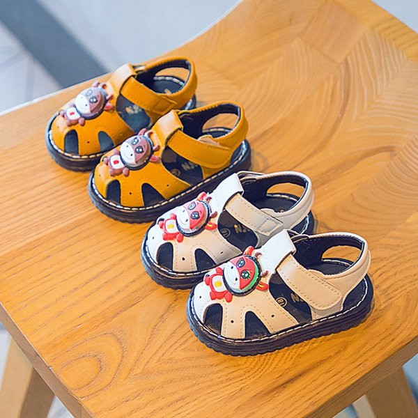 Летни бебешки сандали от еко кожа за момичета и момчета