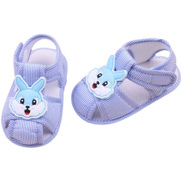 Sandale pentru bebelusi cu talpa moale si plasture