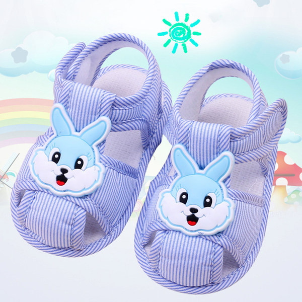 Sandale pentru bebelusi cu talpa moale si plasture